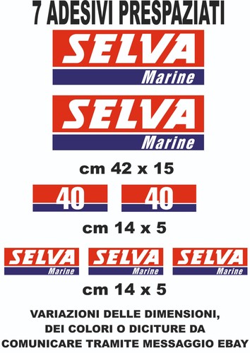 Adesivi selva marine motore - adesivi,